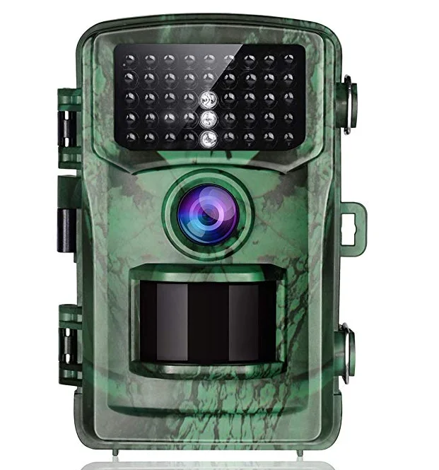 

14MP 1080P Hunting Camera Wildlife Game Cam 120 Celsius Detection with 0.3s Trigger Speed 2.4 inch LCD IR LEDs Waterproof