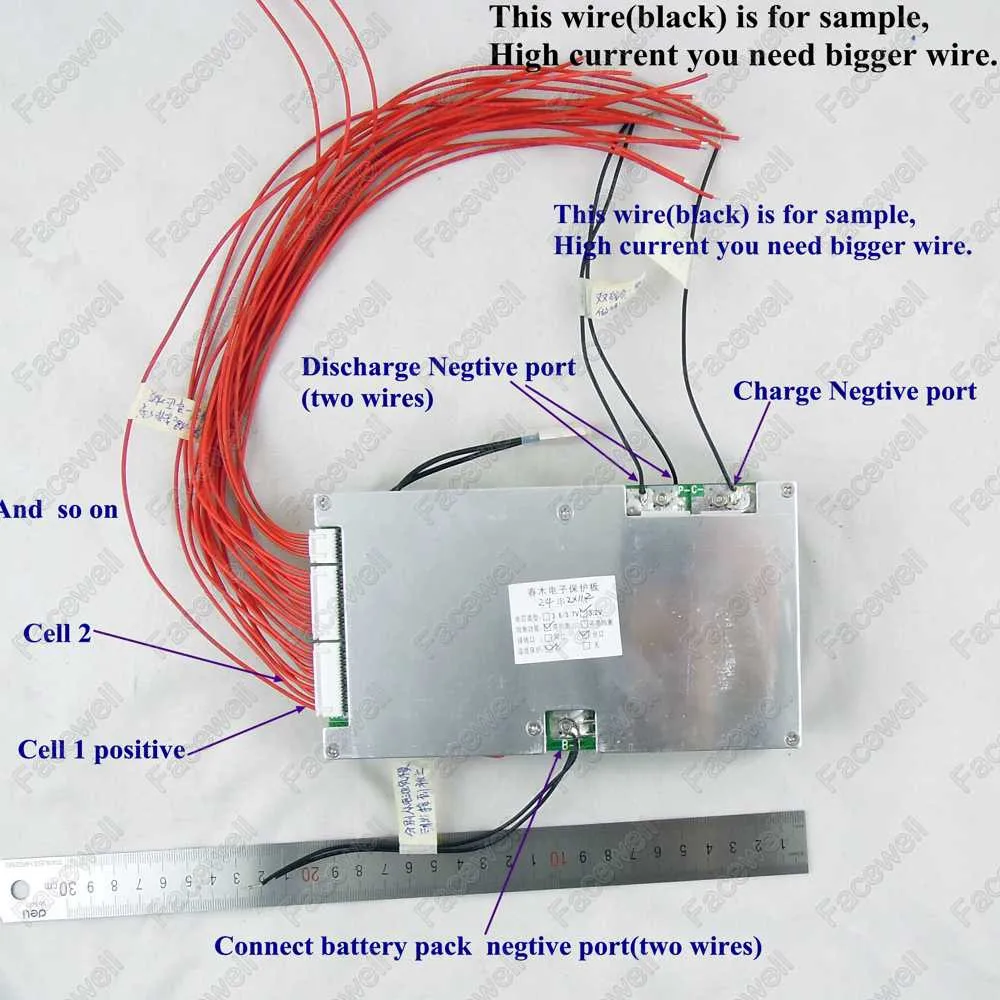 Бренд 8s 24v 120A BMS LiFePo4 8S аккумуляторная батарея lifepo4 pcb bms Защитная плата 112a 1000w 2000w motor
