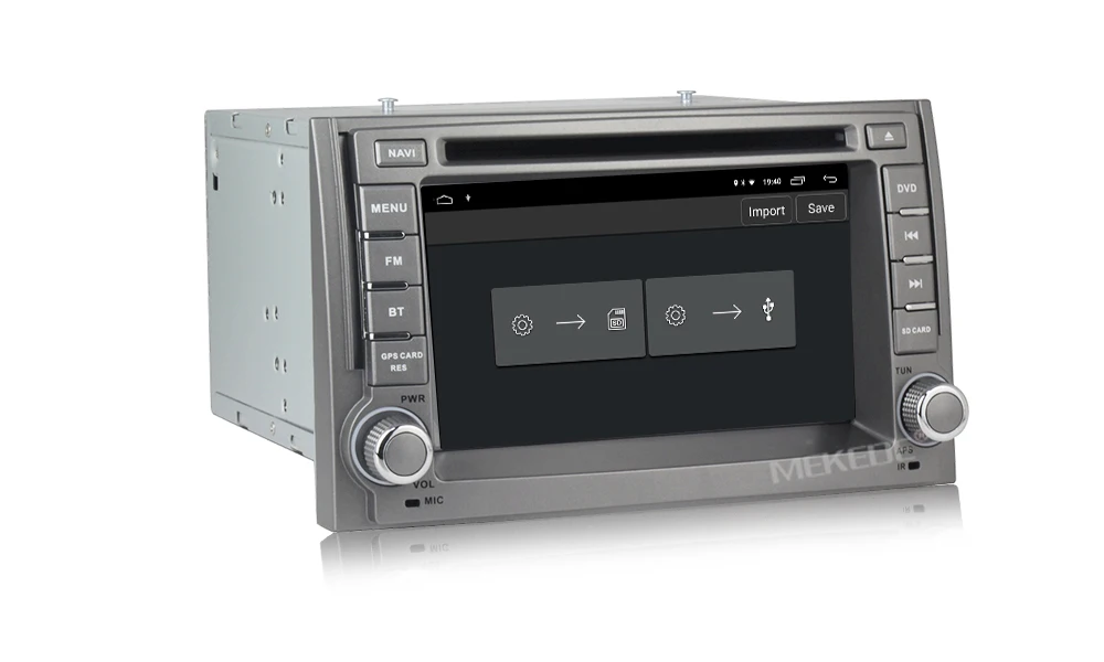 Clearance MEKEDE 2 Din Android 9 2G RAM For Hyundai H1 Grand Starex 2007-2016 GPS Stereo Radio Car Central Multimidia Player 17