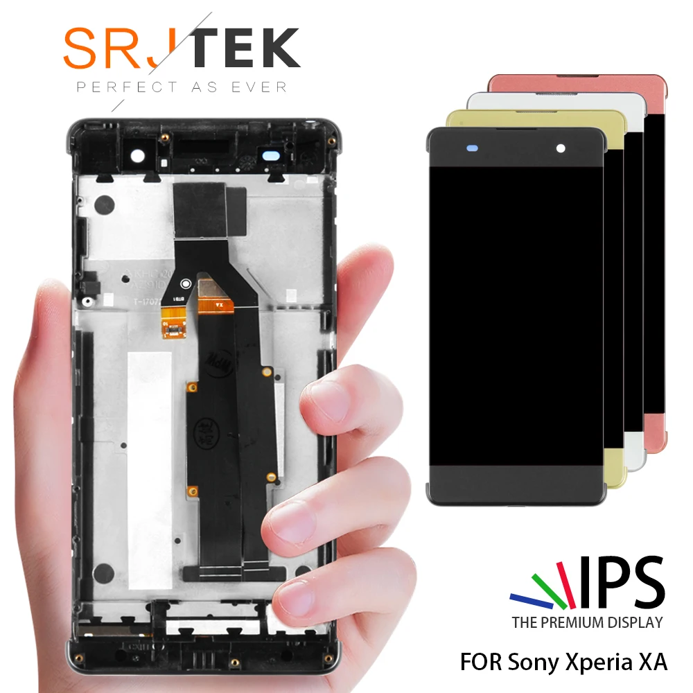 

Tested LCD For SONY Xperia XA Display Touch Screen Digitizer Assembly Replacement F3111 F3112 F3116 For SONY Xperia XA LCD