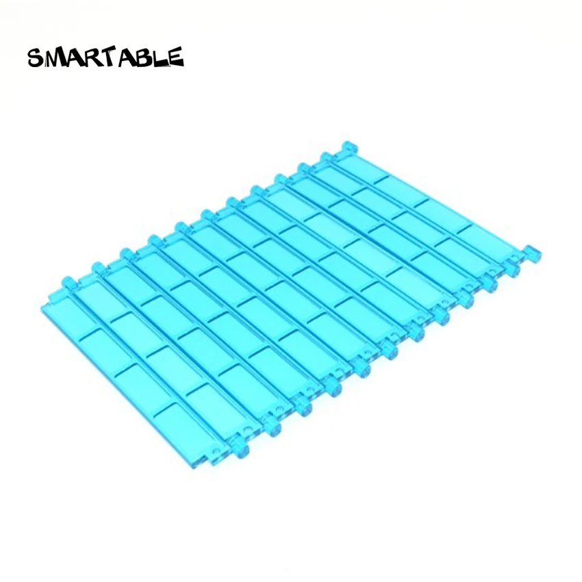 

Smartable Technic MOC Transparent Garage Rolling Door Blocks Parts DIY Toys Creative Compatible All Brands 4218 20pcs/lot