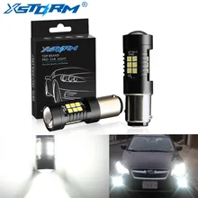 2 шт. 1156 BA15S P21W светодио дный BAU15S PY21W BAY15D светодио дный лампы 1157 P21/5 Вт R5W 21 шт. 3030SMD авто лампы накаливания автомобиля светодио дный свет 12 В-24 В