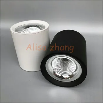 

Square /Round Surface mount LED COB Downlight Dimmable 5W 7W 10W 15W dimming LED Spot light LED ceiling lamp AC110V-240V