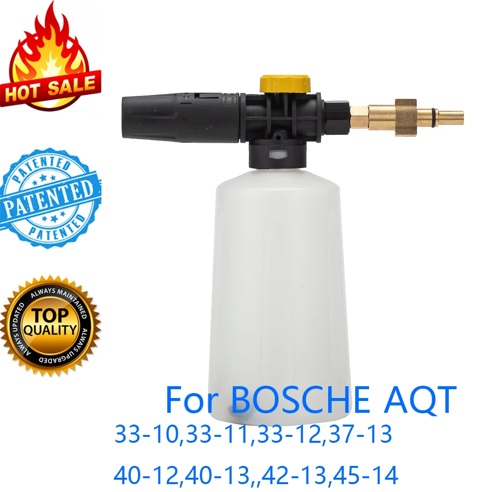 

Soap Foamer Gun / Snow foam lance Nozzle / foam generator/ Car Washing Shampoo Sprayer for BOSCHE High Pressure Washer