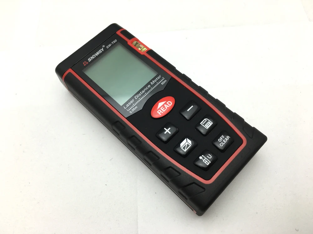 Genuine SNDWAY 60m Digital laser rangefinder RZ60 197ft distance meter range finder Area-volume-Angle Tester tool Genuine SNDWAY 60m Digital laser rangefinder RZ60 197ft distance meter range finder Area-volume-Angle Tester tool