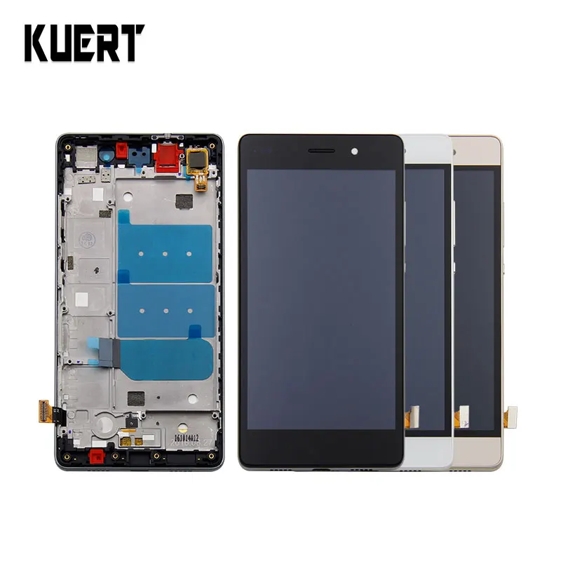 

Free Shipping For Huawei P8 Lite Digitizer Touch Screen Lcd Display Assembly With Frame Repair Part