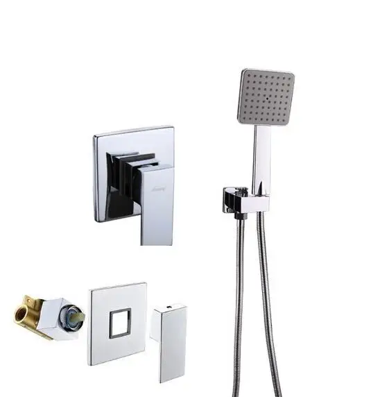 Bathroom Mixer Concealed shower faucet Wall Mounted single function