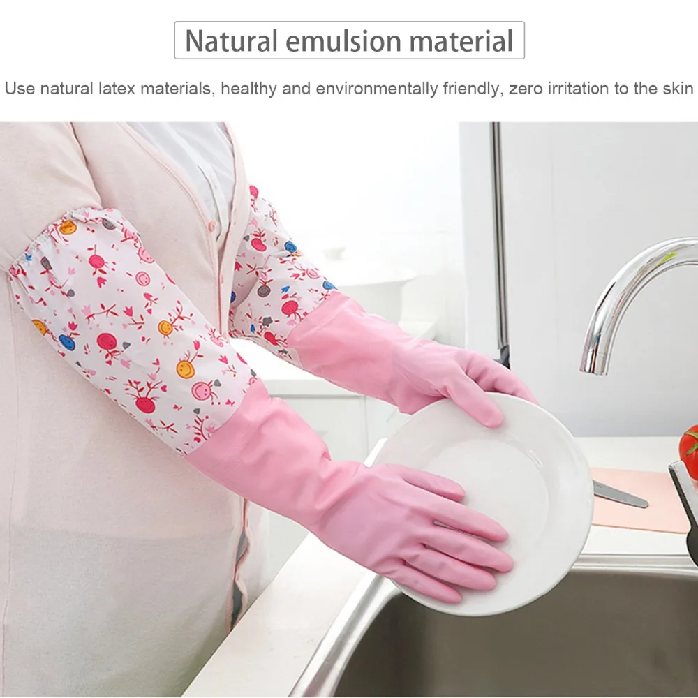 Warm Dishwashing Glove Durable Waterproof Household Glove Water Dust ...