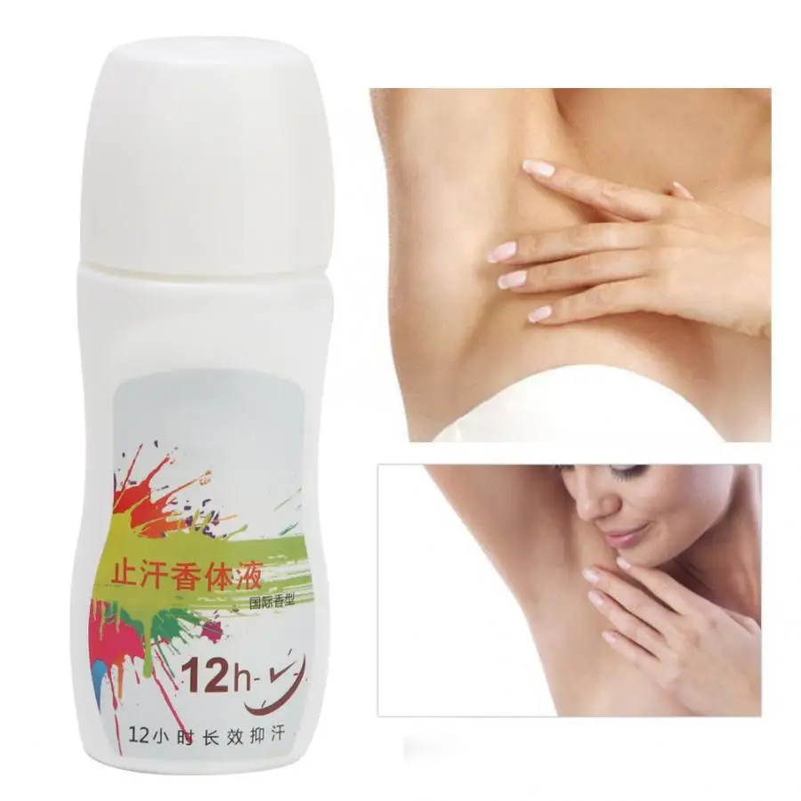 

Parfum 45ML Natural Body Lotion Essence Body Odor Removal Antiperspirant Underarm Deodorant Roll Stisk Perfume