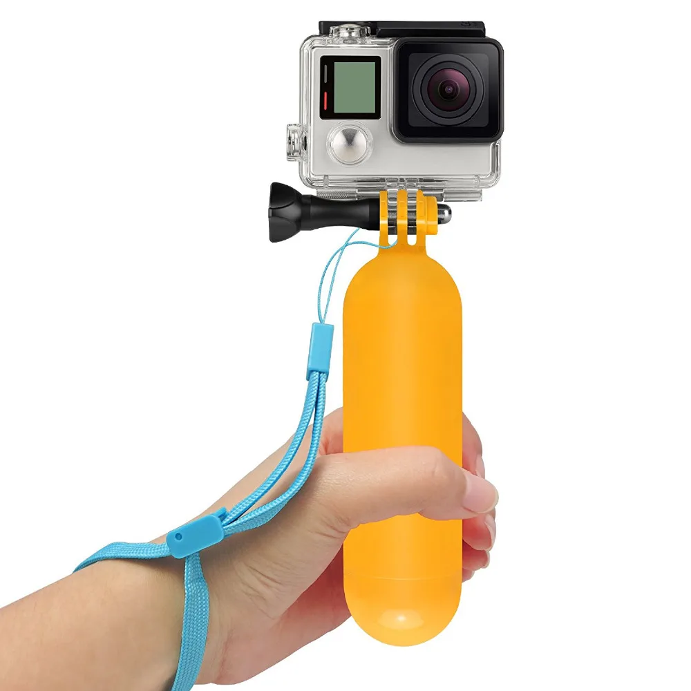 Плавающая рукоятка для экшн камеры Gopro hero XiaoMi Yi Sony RX0 X3000 X1000 AS300 AS200 AS100 AS50 AS30 AS20 AS15 AS10