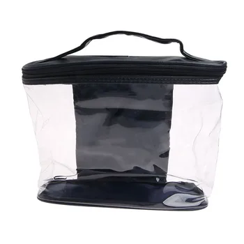 

New Clear Case Cosmetic Make Up Bag Hanging Toiletry Travel Zipper Organizer