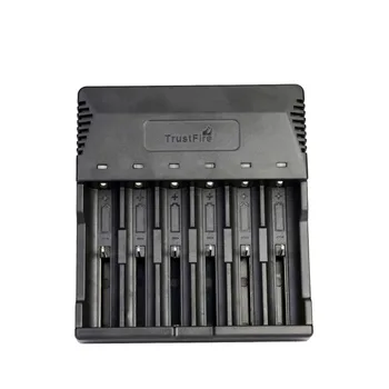 

Lithium battery charger six slot smart charger 18650 battery charger