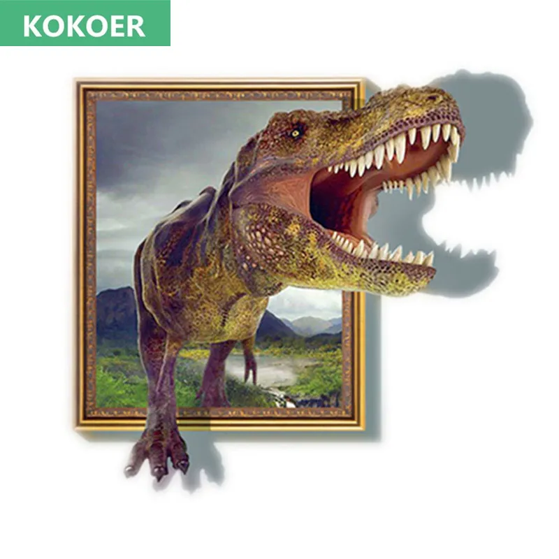 2017 kokoer Needlework 5D Diamond Embroidery Dinosaur Diamond Mosaic