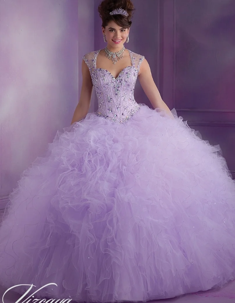 light purple sweet 15 dresses