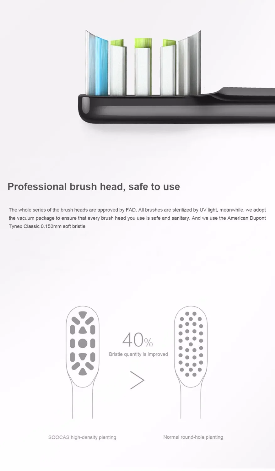 Tanie Xiao mi mi domu Soocare X3 Soocas elektryczna szczoteczka do zębów wodoodporna ładowanie wireless sonic ulepszona wielokrotnego ładowania Ultra sonic szczoteczka do zębów