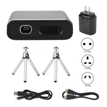 Домашний Кино 1080p светодиодный hd-проектор Рождество RD-630 мини DLP HD переносной LED-прожектор для дома подходит для Android 110-240 В Proyector