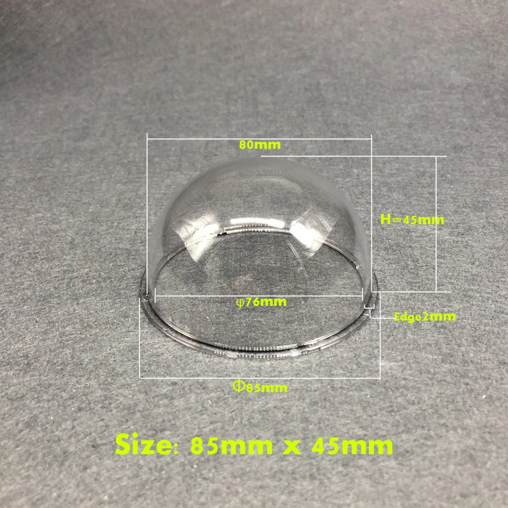 New Hikvision Samsung CCTV Camera Transparent Protective Cover HD Outer Clear Glass Protection