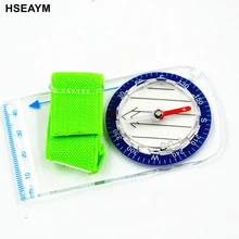 HSEAYM карта чертежный компас со шкалой DC35F инструмент выживания Пряжка автомобиль Кемпинг Туризм направляющая портативный ручной компас