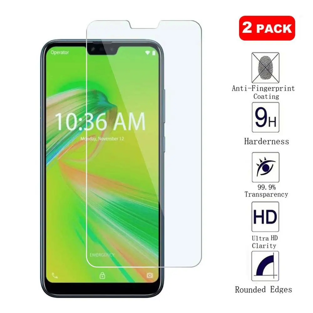 2 шт. ASUS Zenfone Max M2 ZB633KL 2.5D 9H закаленное стекло для Asus ZenFone Pro ZB631KL Защитная пленка