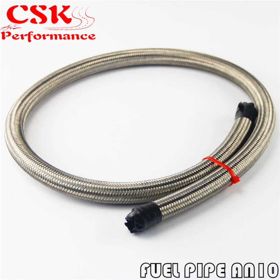 Нейлоновый Шланг из нержавеющей стали 10 Ан 1 м 3 фута|gas line|an10 hosefuel oil hose |