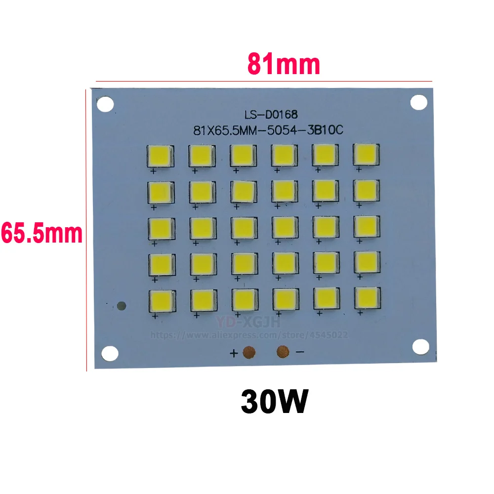 10 Вт 20 Вт 30 Вт 50 Вт 100 Вт 150 Вт 200 Вт SMD 5054 светодиодный щит полная мощность светодиодный прожектор PCB алюминиевая пластина для Светодиодный прожектор