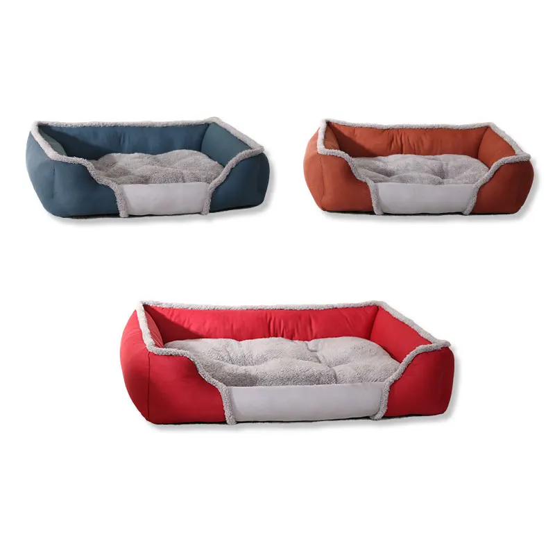 Autumn winter warm Pet dog bed Sofa pet nest cushion breathable kennel Bed House for small large dogs Blanket Cushion | Дом и сад