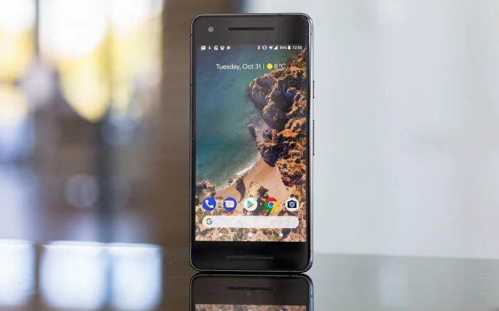 Разблокированный телефон Google Pixel 2, 4G LTE, 5,0 дюймов, Android, четыре ядра, 4 Гб ram, 64 ГБ/128 ГБ rom, одна sim-карта