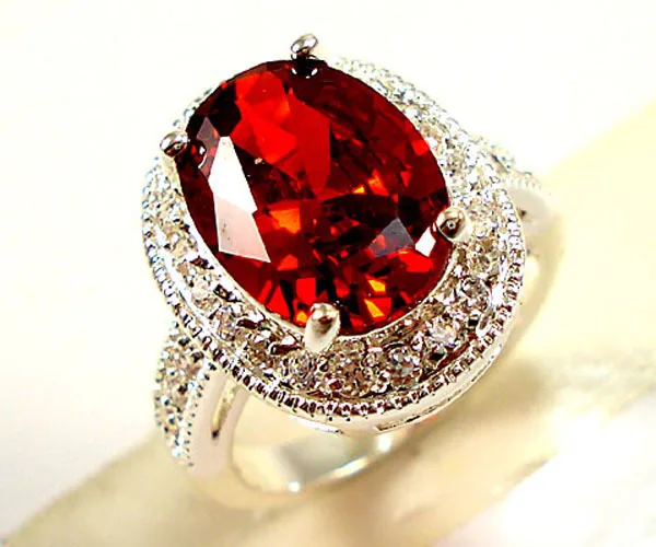 Кольца для женщин, обручальное кольцо, набор, бижутерия, рубиновое кольцо, негабаритное, циркониевое кольцо, мужские ювелирные изделия, никель, для женщин, A022