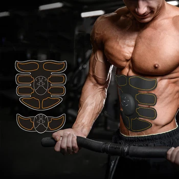 

Fat Muscle Stimulator Device EMS Intelligent Abdomen Abs Training Massager Body Building Patch Abdominal Exercise Machine