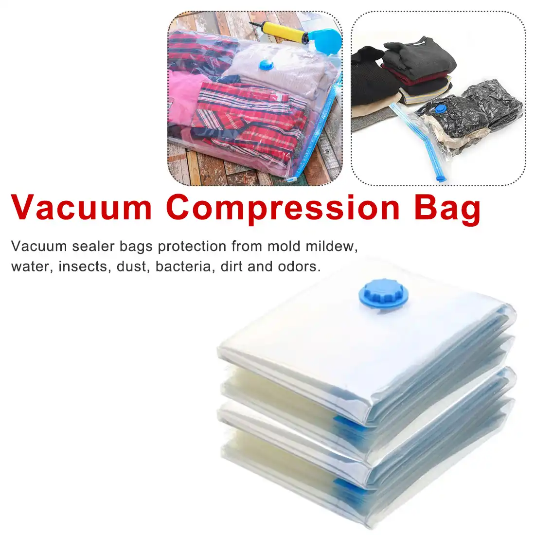 vacuum compression luggage