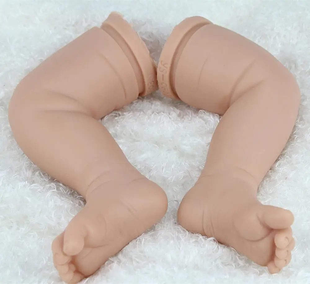 NPKDOLL силиконовая кукла Reborn Bebe пустые наборы кукол сделай сам 22 дюйма Реалистичная