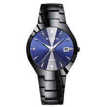 Simple Fashion Couple Watches Men and Women New Alloy Sports Business Watch Neutral Casual Quartz Watches Free Shipping Sale Box