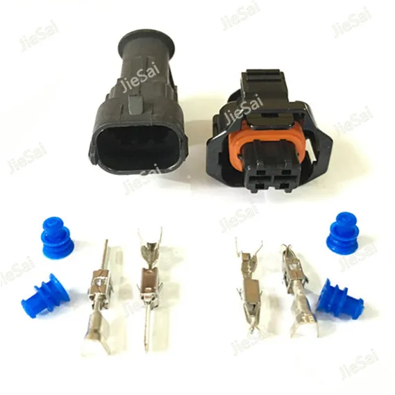 2 Pin Diesel Common Rail Injector Krukas Sensor Connector 1928403874