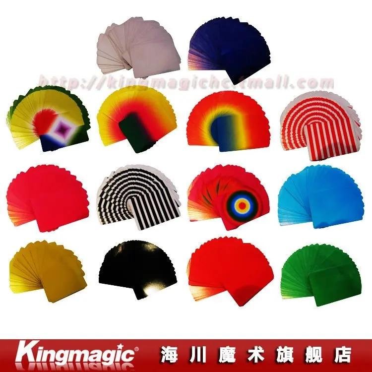 

Ultra Thin Flying Cards(14 colors)/Card Manipulation/8.7*6.2cm with 1cm thickness/magic tricks/magic props/Free shipping by CAPM