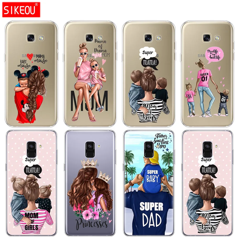 Силиконовый чехол для Samsung Galaxy A8 A6 + плюс 2018 A3 A310 A5 A510 A7 2015 2016 2017 coque fundas мам и детей