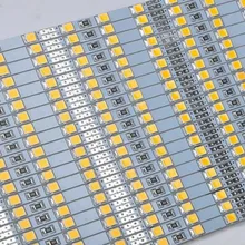 100pcs* 50cm 4mm width 50cm 36 LEDS 60 LED 2835 LED bar light box,White/Warm white DC12V LED rigid strip crystal/slim light box