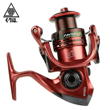 Exclusive Metal Head & Arm Gapless Fishing Reel High Speed Spinning Baitcasting Fishing Wheel Sea Fishing Reel Gear XF1000-7000