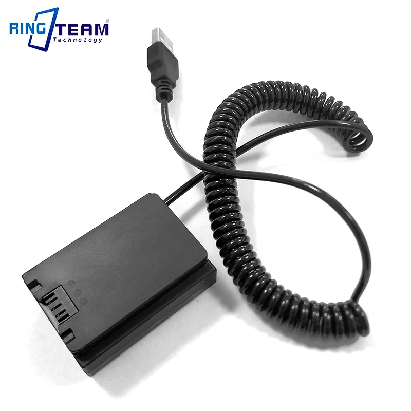 NPFZ100 NP FZ100 USB Спиральный кабель адаптер DC муфта для камеры Sony ILCE 9/ILCE9/a9/ILCE 7RM3/ILCE7RM3/a7RM3