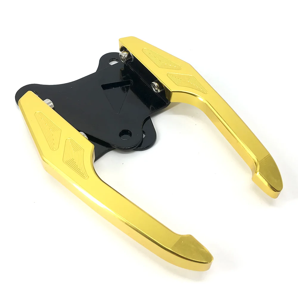 CNC Aluminum Motorcycle Rear Grab Bars Motorbike after the