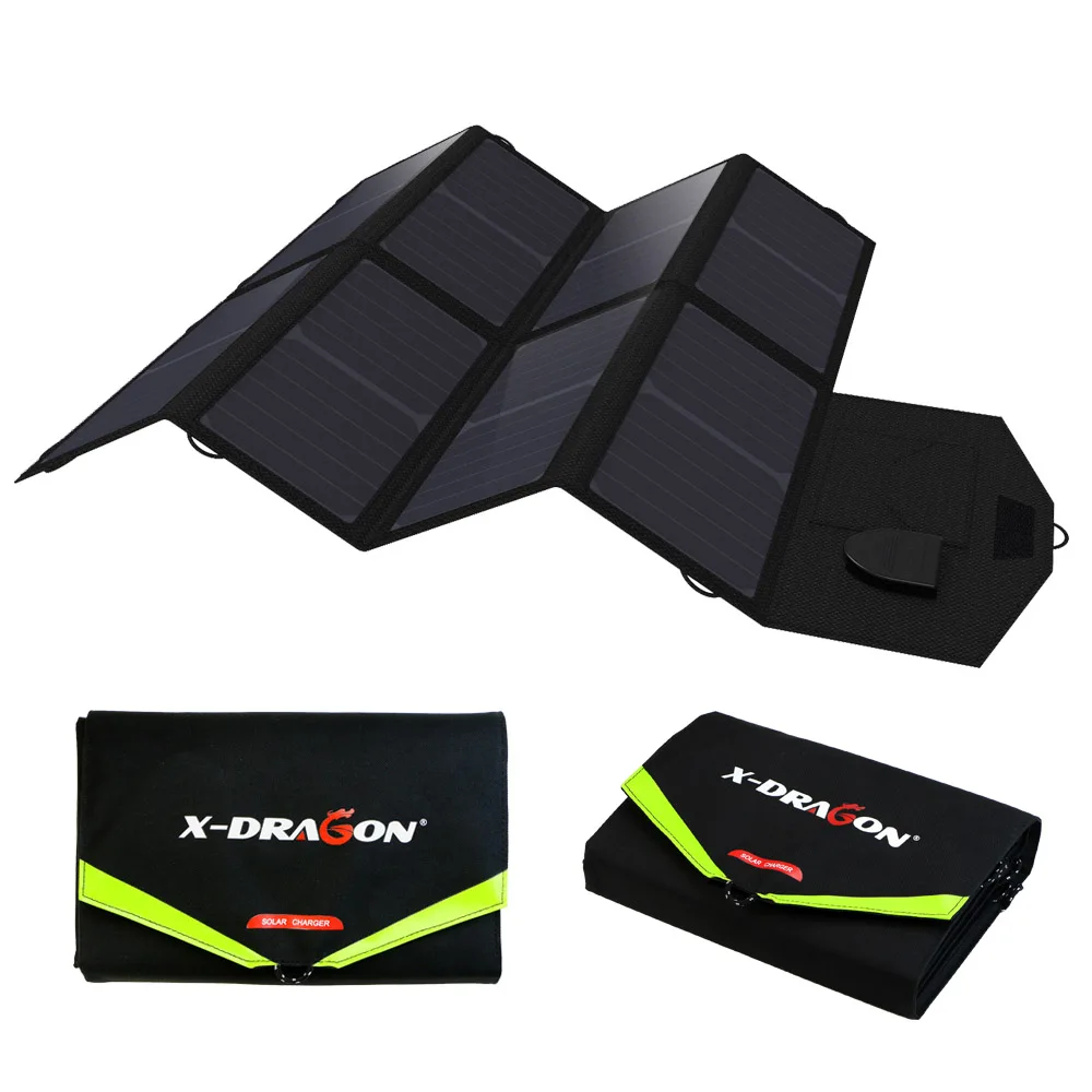 

Solar Panels 5V 12V 18V 40W Solar Panel Charger Solar Phone/Laptop Charger for iPhone iPad Macbook Acer Samsung Huawei HTC LG Hp