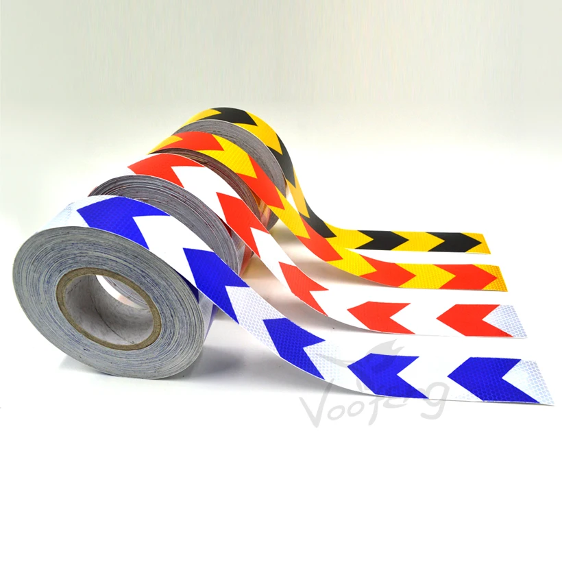 5cmX50m Free Shipping Reflective Strips Car Stickers for car-styling Motorcycle decoration Automobiles Safety Warning Mark Tape