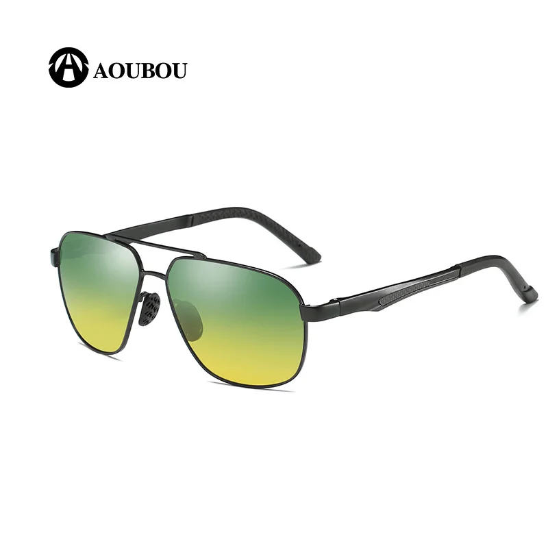 

Day and night polarized night vision goggles driving men's night driving mirror kacamata pria steam punk sonnenbrille herren