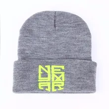 Новые зимние теплые трикотажные шапки Neymar NJR стиль мужские Skullies Мальчик Зима хип хоп Теплые шапки женские шапочки 2 цвета Gorros
