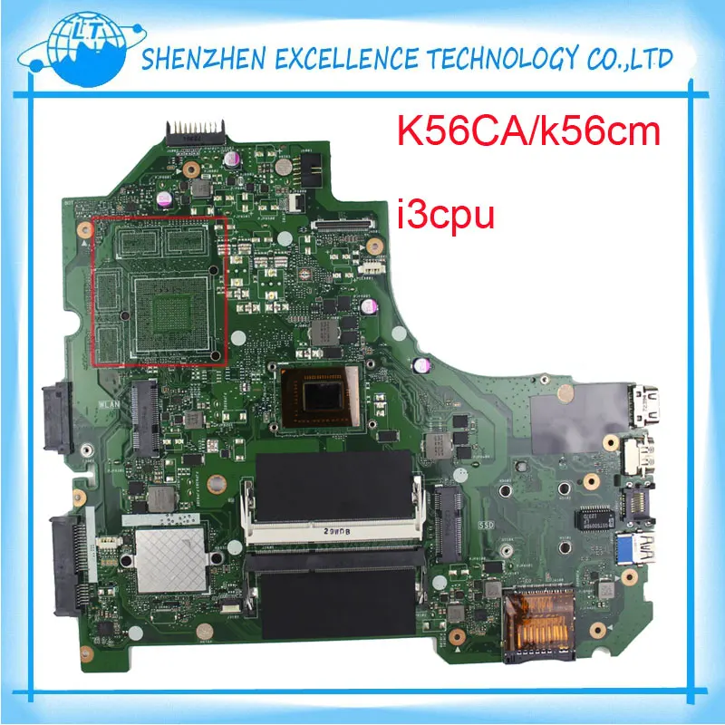 For K56CA Asus laptop font b motherboard b font K56CM mainboard REV 2 0 PM onboard