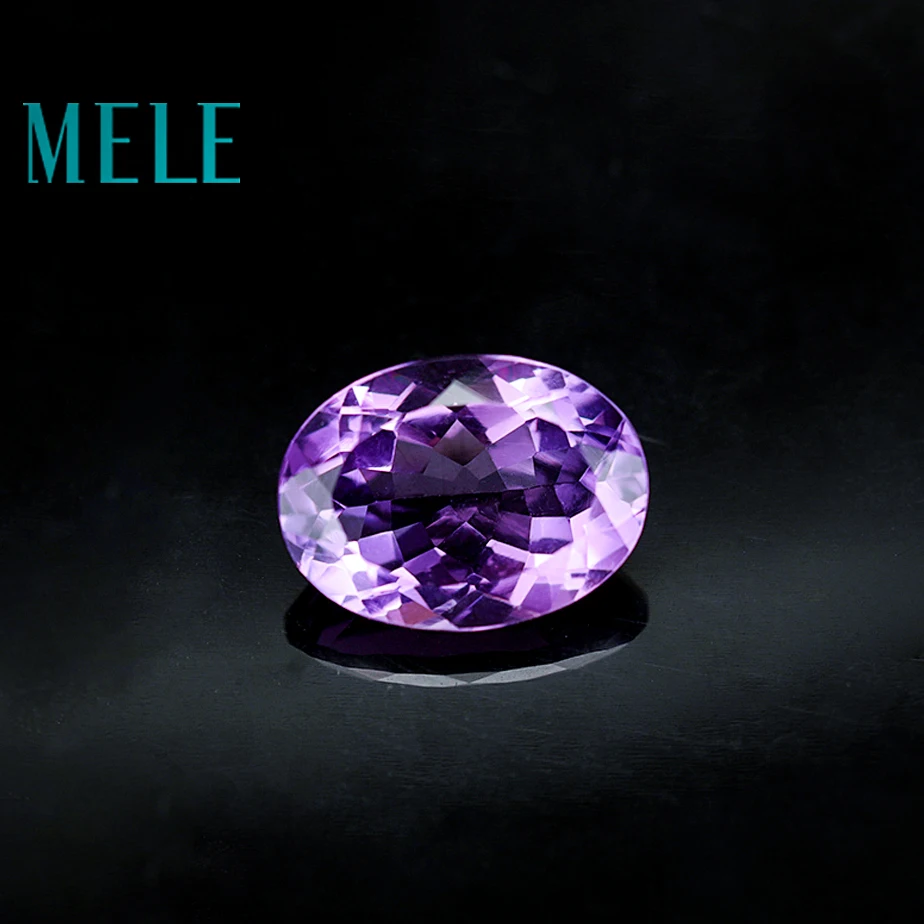 Natural Amethyst 12x16mm 8.2ct loose stone DIY stone matching Designer stone matching oval for women Natural Amethyst 12x16mm 8.2ct loose stone DIY stone matching Designer stone matching oval for women