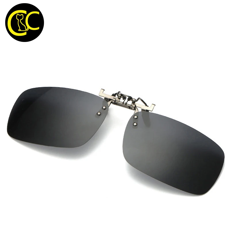 CLEARCODE Clip On Sunglasses Wear Over Prescription Glasses Polarized
