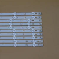 טלוויזיה light טלוויזיה LED Light ברים עבור LG 42LN548C 42LN549C 42LN549E 42LN5710 42LN5700 תאורה אחורית Strips 10 קיט מנורות LED עדשה 10 להקות LC420DUE (5)
