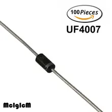 MCIGICM 100 шт выпрямительный диод 1A 1000 V DO-41 UF4007