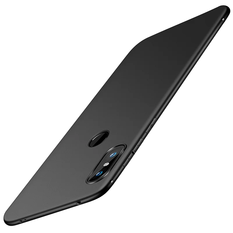 For Xiaomi Redmi 5 5A 6 6A Case Soft TPU Matte Ultra Thin Back Cover Pro Silicone Black |