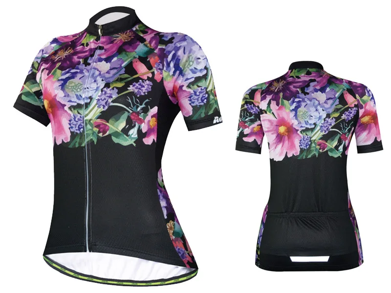 Aogda Pro Vélo Для женщин летние дышащие шоссейные велосипеды рубашки Майо Ciclismo Гонки с коротким рукавом велосипед Топы